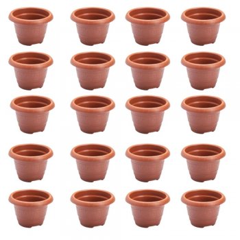 Vasinhos Redondos Pequenos 650 Ml - Kit com 20